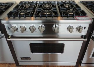   VGCC5366BSS 36 Pro Style Gas Range with 6 VSH Pro Sealed Burners S.S