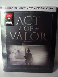 ACT OF VALOR   Future Shop Exclusive BLU RAY STEELBOOK
