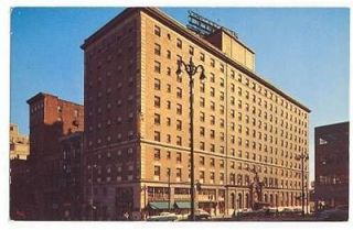 DeWitt Clinton Hotel Albany NY Vintage Postcard New York