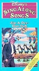 Disneys Sing Along Songs   Song of the South: Zip A Dee Doo Dah (VHS 