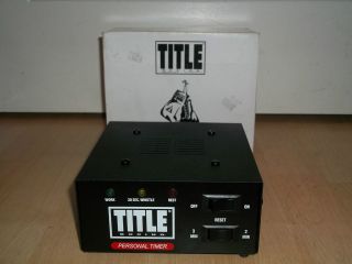 boxing timer in Martial Arts