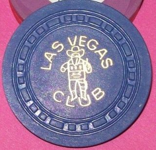 Las Vegas Club nd Pan chip Las Vegas SU Condition 1950s