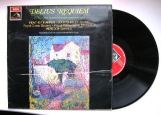 ASD 2397 DELIUS REQUIEM & IDYLL Heather Harper Meredith Davies EMI LP