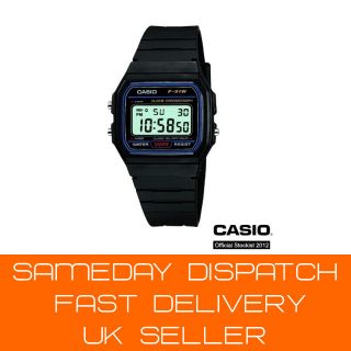 Brand New Boxed Casio classic digital retro watch F 91W 1YER F91W F91