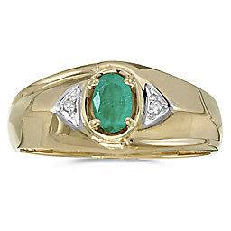 Jewelry & Watches  Mens Jewelry  Rings  Emerald