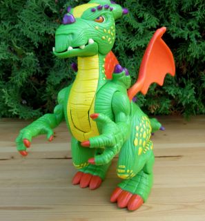   Roaring Hissing Flapping Lights Mattel Dinosaur Dragon Interactive Toy