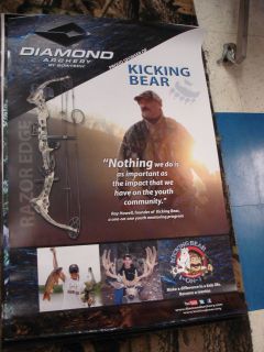 Diamond Archery Razor Edge Poster 3x2 NEW!
