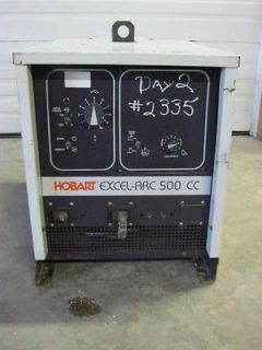 Hobart Excell Arc 500 CC Transformer Re​ctifier DC Welding Machine