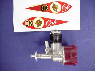 OK CUB 049A U/C FF MODEL AIRPLANE ENGINE