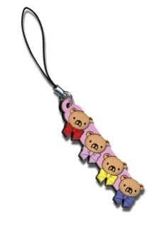 Junjo Romantica Teddy Bears PVC Cell Phone Charm anime GE 6456