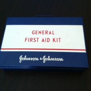   Johnson & Johnson General First Aid Kit some products inside too