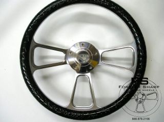   Vinyl Leather Half Wrap Steering Wheel Set for EZ Go Golf Club Car