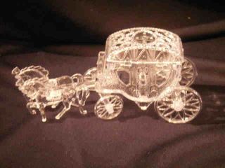 12 Cinderella Coach Wedding carriage Plastic clear