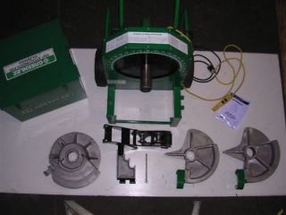 NEW Greenlee 555 Conduit Pipe Bender 3 Shoes 2 Rollers