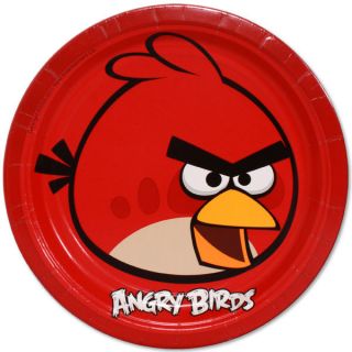 angry birds childrens party plates cups napkins balloons all in