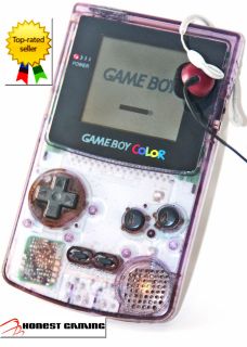   GAME BOY COLOR SYSTEM    NEW KOSS HEADPHONES     HEADPHONE SOUND ONLY
