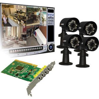 Lorex H.264 Digital Video Surveillance System 4 Color Night Vision 