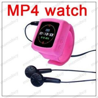 4GB 1.4 big screen Multi  functional Watch  MP4 Player Video Audio 