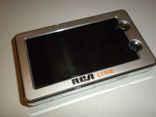 RCA Lyra RD2780A (20 GB) Digital Media Player Jukebox   UNTESTED PARTS 