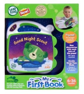 LeapFrog Baby Learn Audio Bedtime Fun Story Book Toy