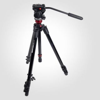 Manfrotto 701HDV,755XBK Video Kit with MBAG80N Tripod Bag