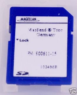 Magellan MapSend Topo Germany SD Explorist 400 500 600 XL & Triton 