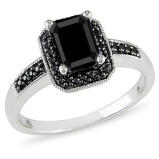 black ring in Engagement Rings