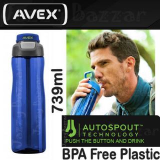 Contigo AVEX Sports Drink Water Bottle AutoSpout BPA Free Eco Plastic 