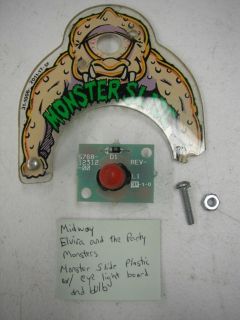 Midway Elvira and the Party Monsters   Monster Slide Plastic and Light 