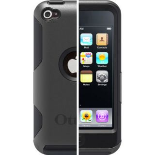 OTTERBOX COMMUTER CASE iPOD TOUCH 4th GENERATION COAL GREY SHELL BLACK 