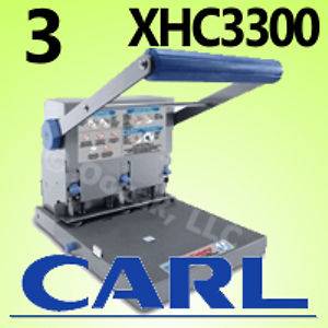 CARL Heavy Duty 3 Hole Paper Punch, 300 Sheets!   #XHC 3300   NEW!