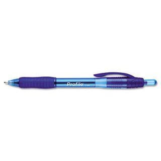 PAP 89466 Papermate Profile Ballpoint Retractable Pen Blue Ink Bold