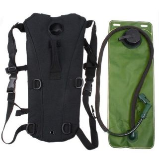 3L Hydration System Water Bag Pouch Backpack Bladder Hiking Climbing 
