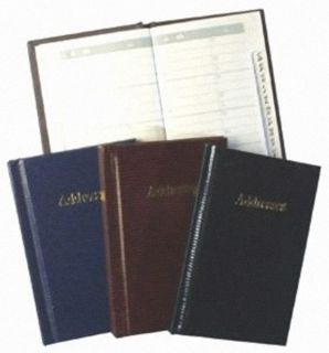 Mini / Pocket Size A7 Address Book (Red, Blue or Black)