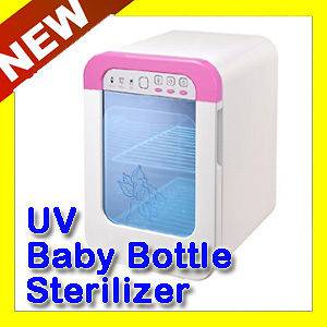 RAYQUEEN Baby Feeding Bottle UV Sterilizer Sanitizer Pink