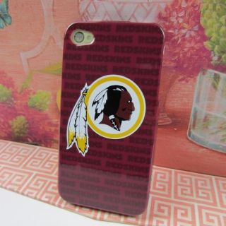   Redskins NFL Snap on Hard Case Phone Cover for Apple iPhone 4 4S 4G