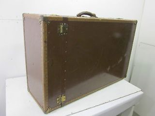 Vintage Hartmann Metal Trunk Style Suitcase 35 x22.5 x12deep