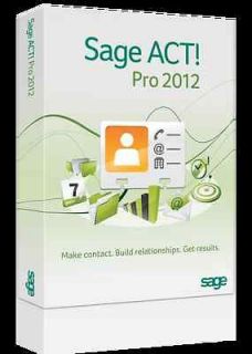 SAGE ACT ACT PRO 2012 1 USER 3 ACTIVATIONS & QUICKBOOKS LINK BUNDLE