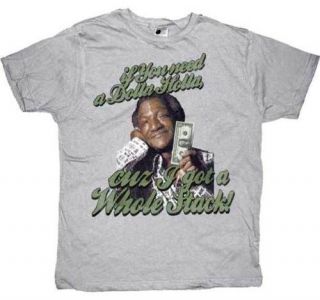 Licensed Sanford and Son Dolla Adult Shirt S 2XL