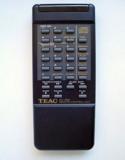 TEAC 5 CD Player Original Remote Control PD D700 PDD700