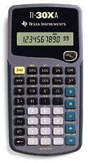 Texas Instruments TI 30XA Scientific Calculator
