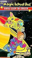   Magic School Bus Gets Lost in Space VHS Scholastic Kid Vision Video