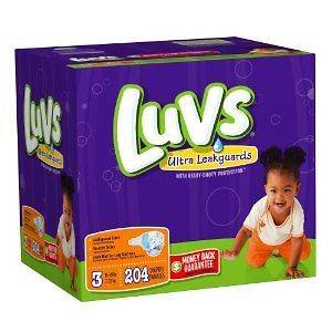 Luvs Ultra Leakguards Diapers *ECONOMY* SIZE 1   6