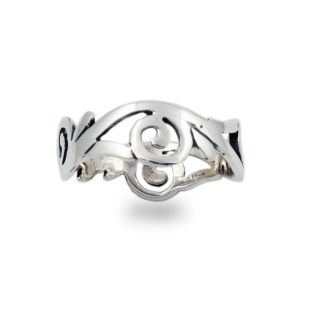 925 Sterling Silver Egyptian Symbol Eye of Horus Protection Ring Size 
