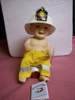 Fire Fighter figurine Ashton Drake A New Chief In Town Collection 