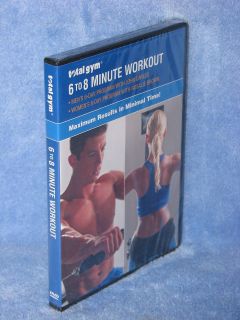  ~ TOTAL GYM 6 8 MINUTE AND SMART TRAINING DVD WORKOUT 