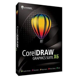 NEW CorelDRAW Graphics Suite X6   NEW   English, French, Spanish and 