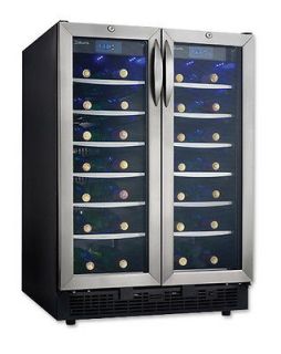 Danby DWC2727BLS Dual Zone 54 Bottle Wine Refrigerator