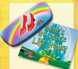 WIZARD of OZ Ruby Slippers EYEGLASS CASE Theres No Place Like Home 