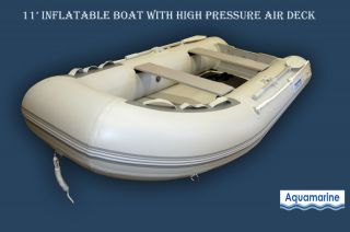   ft INFLATABLE FISHING BOAT DINGHY SPORT RAFT TENDER with HP Airdeck